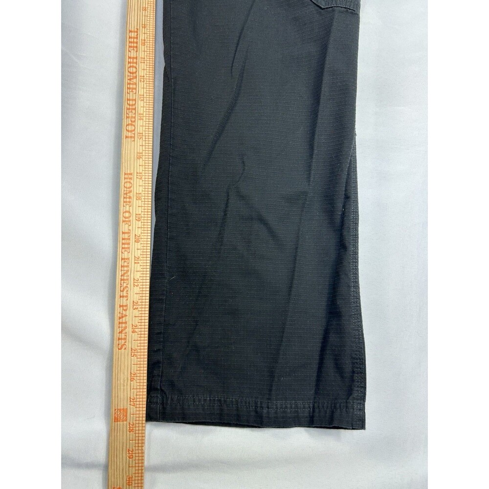 Carhartt Men's Ripstop Multi-Cargo Scrub Pants Black Size Large C54108 - Picture 7 of 8